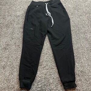 FIGS Pants Womens XS‎ Scrub Zamora Black Jogger Style